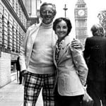 Image of Charles & Jeannie Schulz in London England