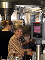 Jean Schulz making wine